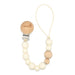 NINNI CO. PACIFIER CLIP . MARSHMALLOW PACI CLIP NINNI CO.