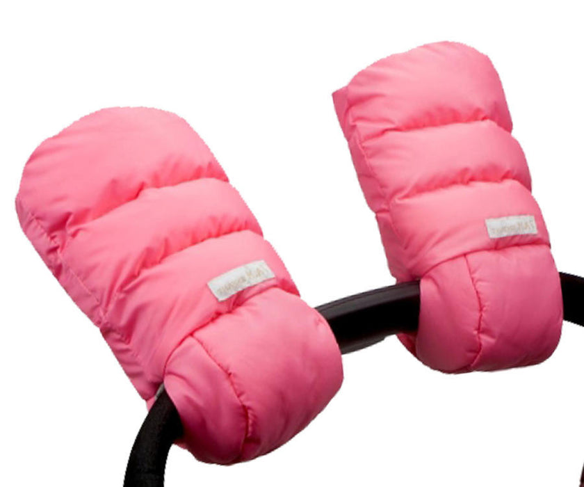 STROLLER WARM MUFFS CORAL PINK