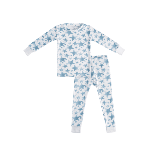 Toddler/Kids Bamboo Pajamas - Blue Star 8 Pajamas Dreamland Baby