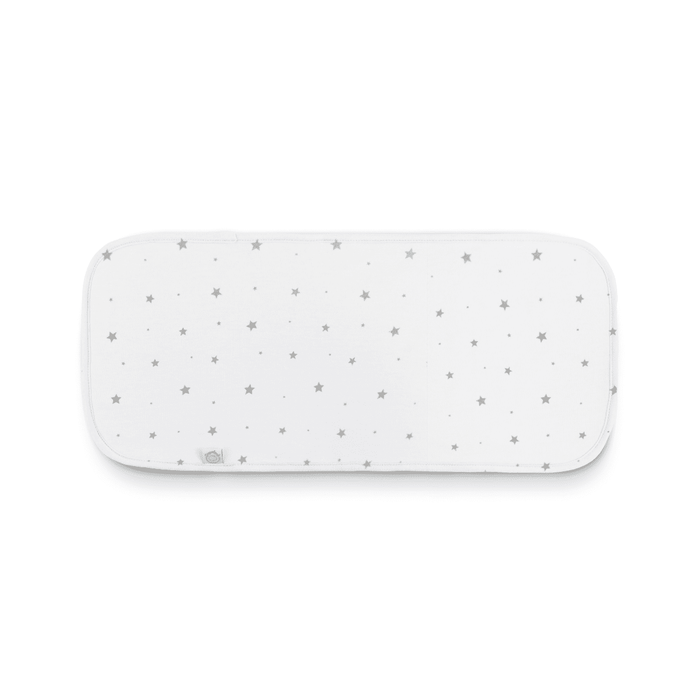 Dream Burp Cloth Grey Star Accessories Dreamland Baby