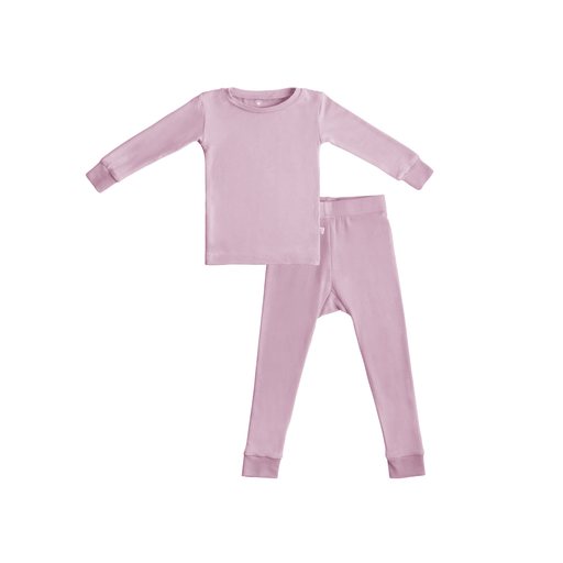Toddler/Kids Bamboo Pajamas - Misty Mauve Pajamas Dreamland Baby