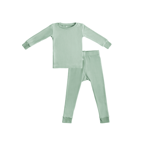 Toddler/Kids Bamboo Pajamas - Sage Green Pajamas Dreamland Baby