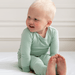 Toddler/Kids Bamboo Pajamas - Sage Green Pajamas Dreamland Baby