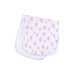 Dream Burp Cloth Pink Rainbow Accessories Dreamland Baby