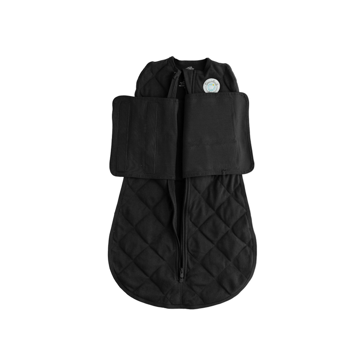 Dream Weighted Sleep Swaddle Midnight Black 0 - 6 Months Swaddle Dreamland Baby