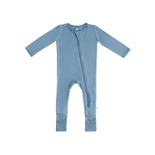 Baby Bamboo Pajamas w/ DreamCuffs® Ocean Blue Pajamas Dreamland Baby