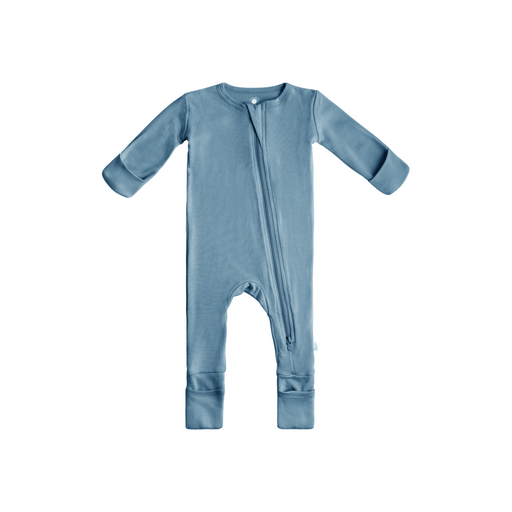 Baby Bamboo Pajamas w/ DreamCuffs® Ocean Blue Pajamas Dreamland Baby