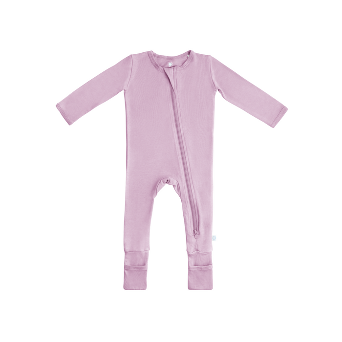 Baby Bamboo Pajamas w/ DreamCuffs® Misty Mauve Pajamas Dreamland Baby