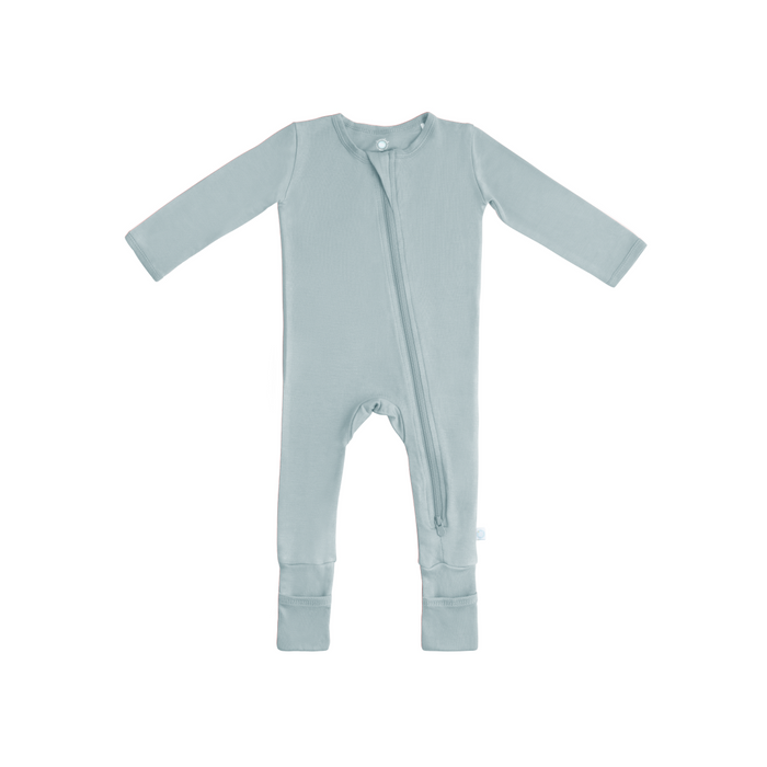 Baby Bamboo Pajamas w/ DreamCuffs® Slate Pajamas Dreamland Baby