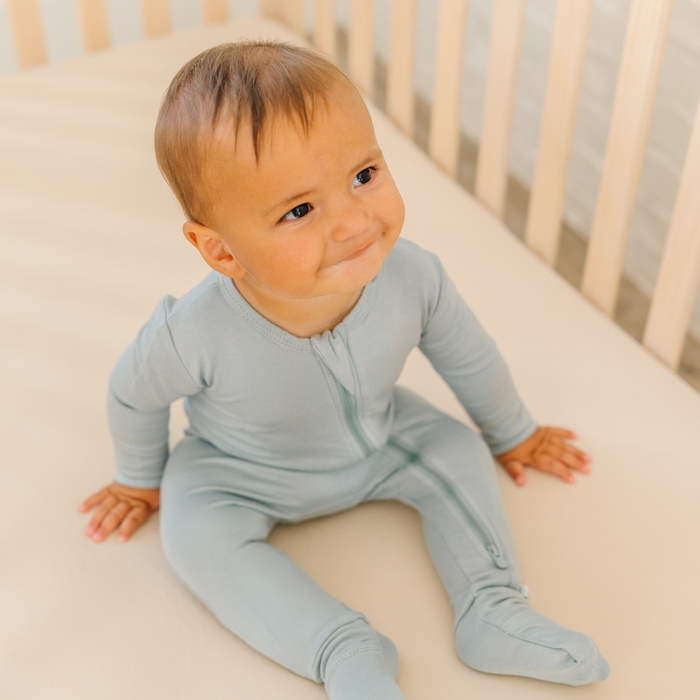 Baby Bamboo Pajamas w/ DreamCuffs® Pajamas Dreamland Baby