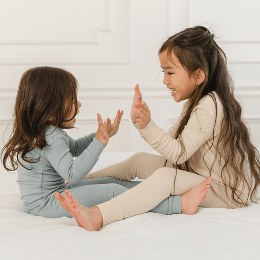 Toddler/Kids Bamboo Pajamas - Slate Pajamas Dreamland Baby