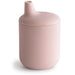 SILICONE SIPPY CUP BLUSH