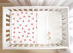 HIBERNATE BABY - PORTABLE MINI-CRIB SET (24"X38") . CROWN - RED CRIB SET HIBERNATE BABY