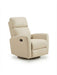 LEATHER ITALIA INMAN LEATHER SWIVEL GLIDER RECLINER EFFICIENT SIZE CHAIR