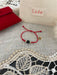 LIOHR BABY BRACELET MEANINGFUL TRADITION. HANDMADE WITH RED THREAD . ONYX BRACELET LIOHR