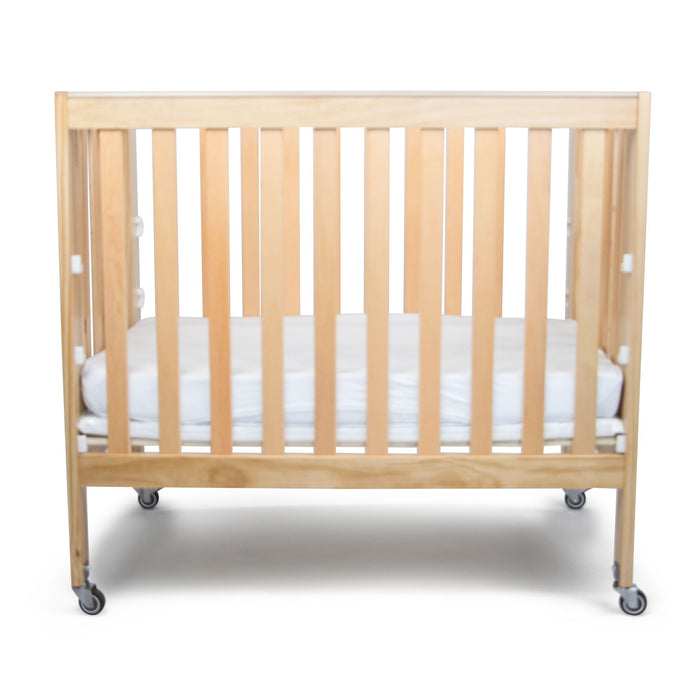 First Essentials Ruby Flat Top Portable Mini Crib