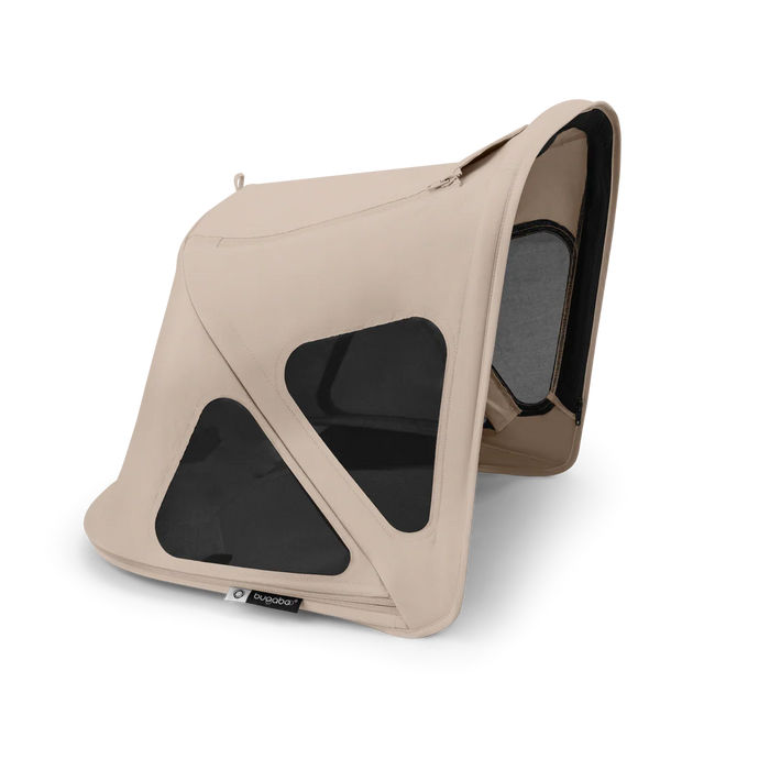 BUGABOO FOX/CAMELEON3/LYNX BREEZY SUN CANOPY ONE SIZE DESERT TAUPE STROLLER BUGABOO