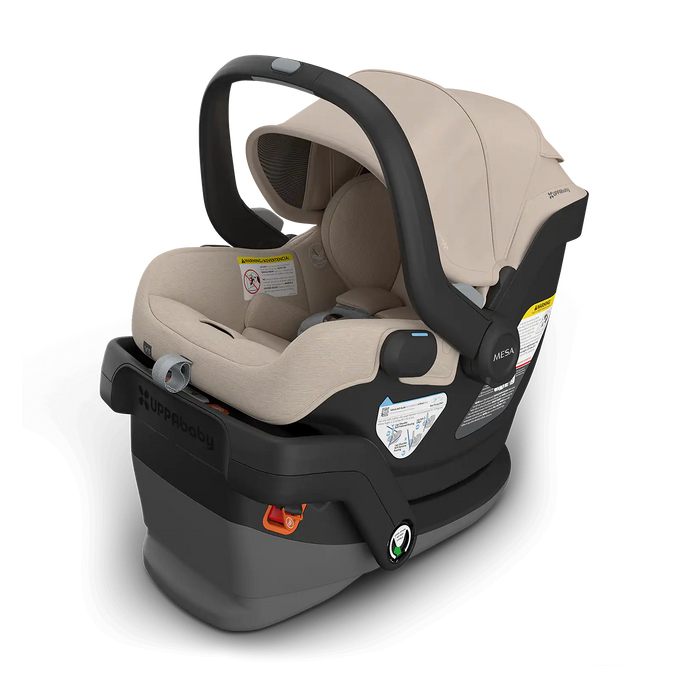UPPABABY MESA V3 INFANT CAR SEAT + BASE . DECLAN CAR SEAT UPPABABY