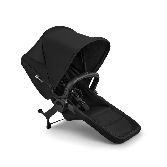 BUGABOO DONKEY 6 SIBILING SEAT . BLACK HERITAGE BLACK DOUBLE STROLLER BUGABOO
