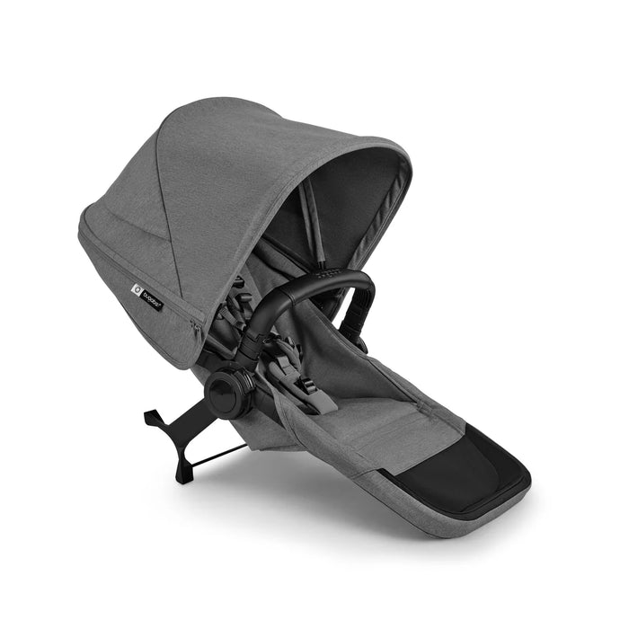 BUGABOO DONKEY 6 SIBILING SEAT . BLACK MOON GREY DOUBLE STROLLER BUGABOO