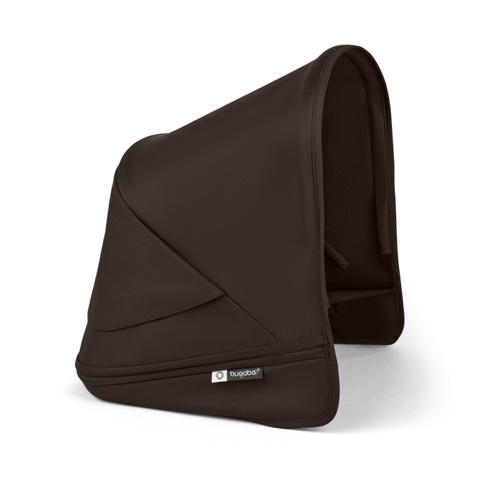 BUGABOO DONKEY 6 SUN CANOPY . COCOA BROWN DOUBLE STROLLER BUGABOO