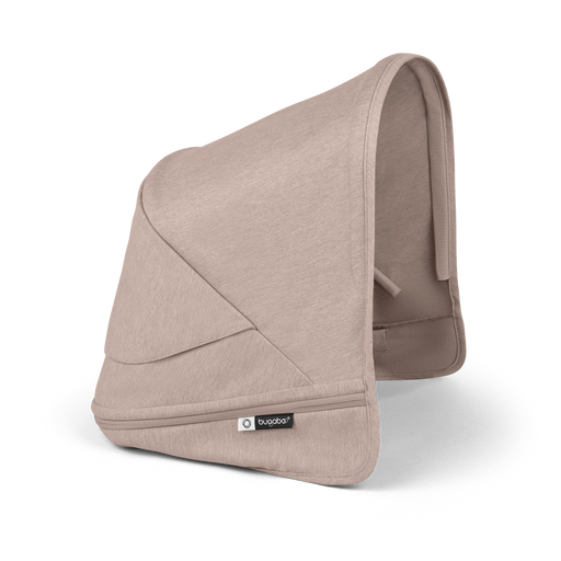 BUGABOO DONKEY 6 SUN CANOPY . TAUPE MELANGE DOUBLE STROLLER BUGABOO