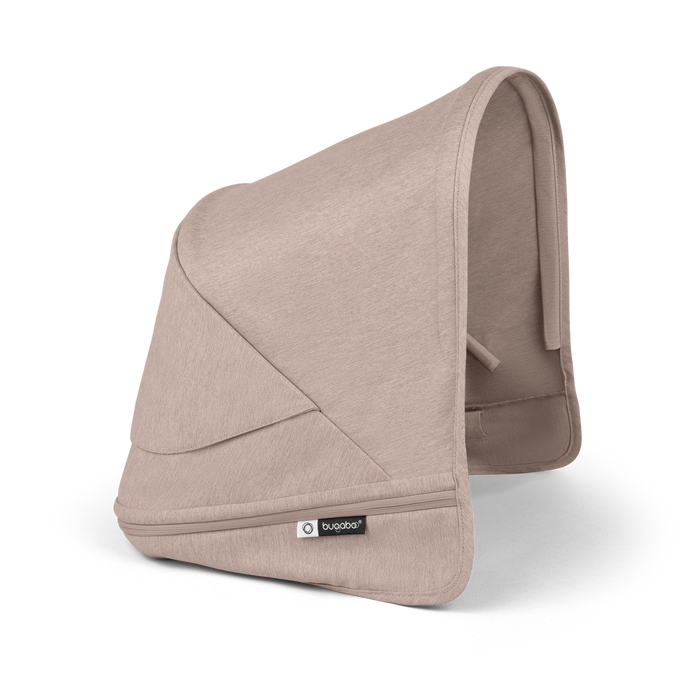BUGABOO DONKEY 6 SUN CANOPY . TAUPE MELANGE DOUBLE STROLLER BUGABOO