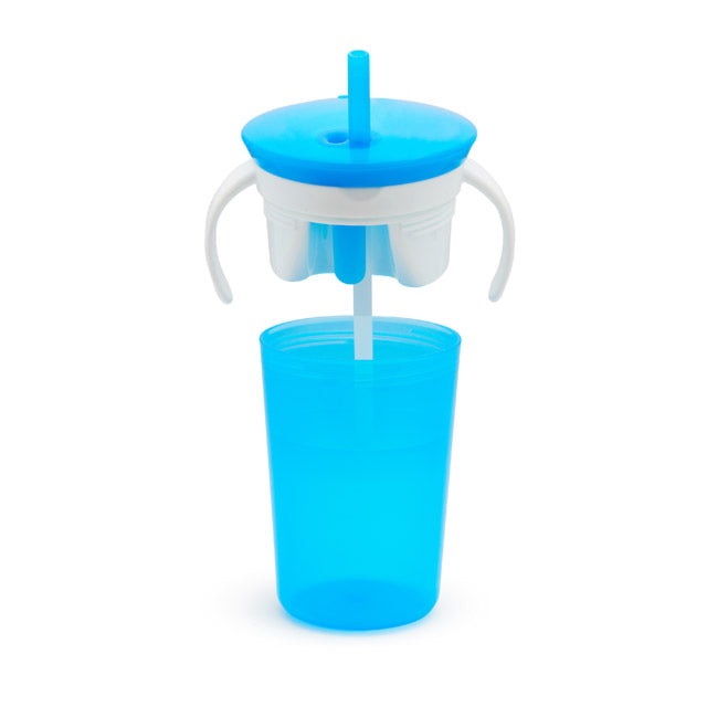 SNACK&STRAW CUP BLUE