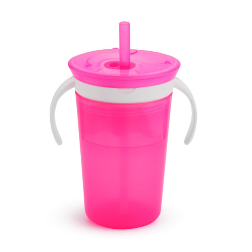 MUNCHKIN SNACKCATCH & SIP™ 2-IN-1 SNACK CATCHER & SPILL-PROOF CUP, 9OZ