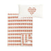 RITZ BABY FUZZY BLANKET HORIZONTAL STRIPY . MAUVE BLANKETS RITZ