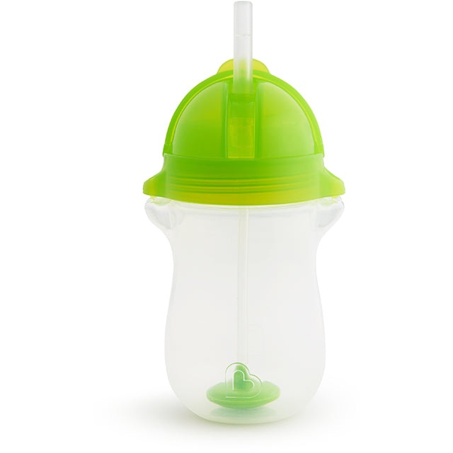 MUNCHKIN ANY ANGLE™ CLICK LOCK WEIGHTED STRAW CUP – 10OZ