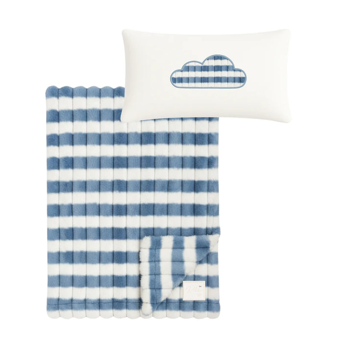 RITZ BABY FUZZY BLANKET HORIZONTAL STRIPY . FLINTSTONE BLANKETS RITZ