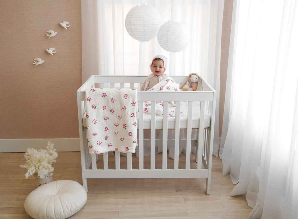 HIBERNATE BABY - PORTABLE MINI-CRIB SET (24"X38") CRIB SET HIBERNATE BABY