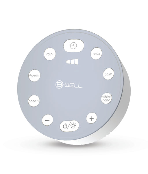 B WELL PORTABLE RELAXATION SLEEP THERAPY WHITE NOISE MACHINE SOUND MACHINE B WELL