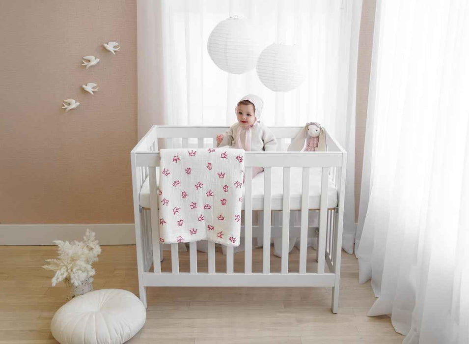 HIBERNATE BABY - PORTABLE MINI-CRIB SET (24"X38") CRIB SET HIBERNATE BABY