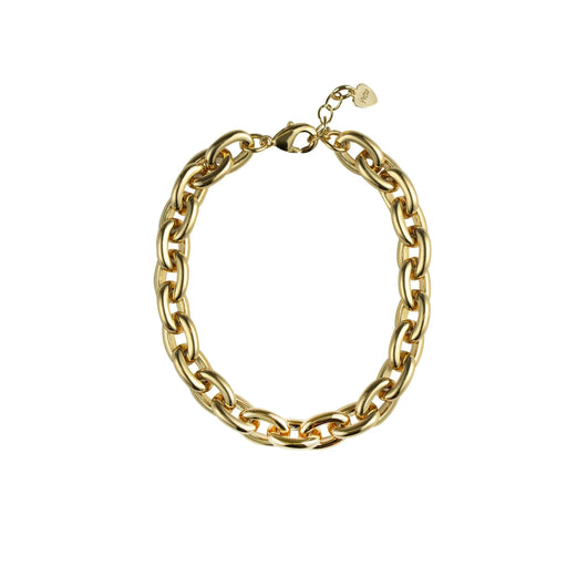 PICKY 18K GOLD PLATED LINK BRACELET