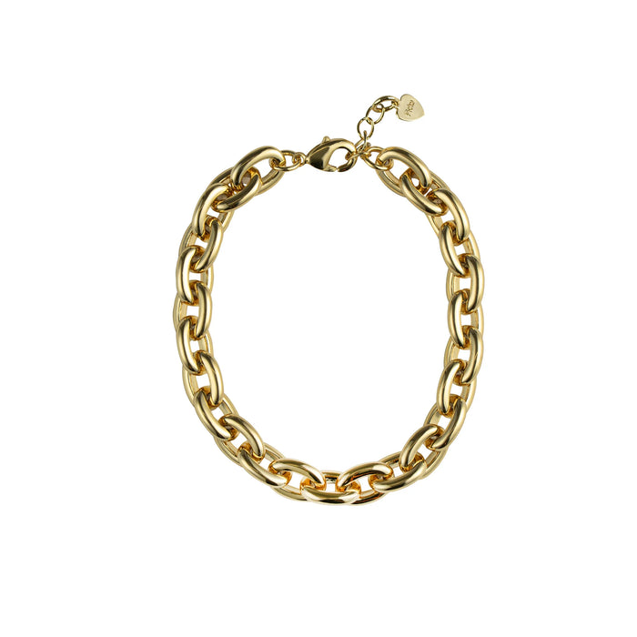 PICKY 18K GOLD PLATED LINK BRACELET