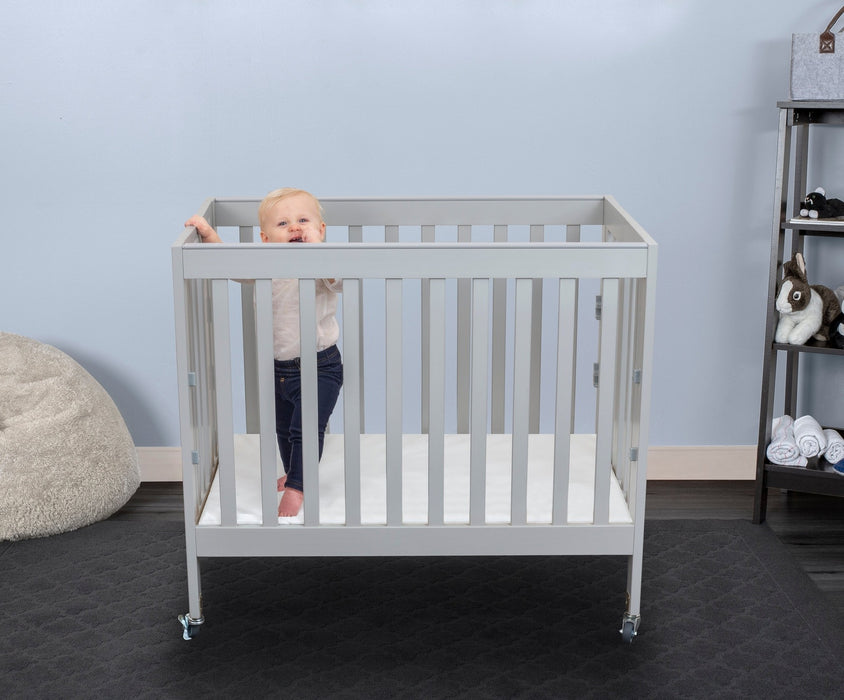 FIZZY BABY 3 LEVEL PORTABLE CRIB FLAT + FREE 3" MATTRESS