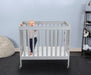 FIZZY BABY 3 LEVEL PORTABLE CRIB FLAT + FREE 3" MATTRESS