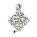 RITZ BABY FUZZY BLANKET MUSH/SOLID LOVEY . BLUE BLANKETS RITZ