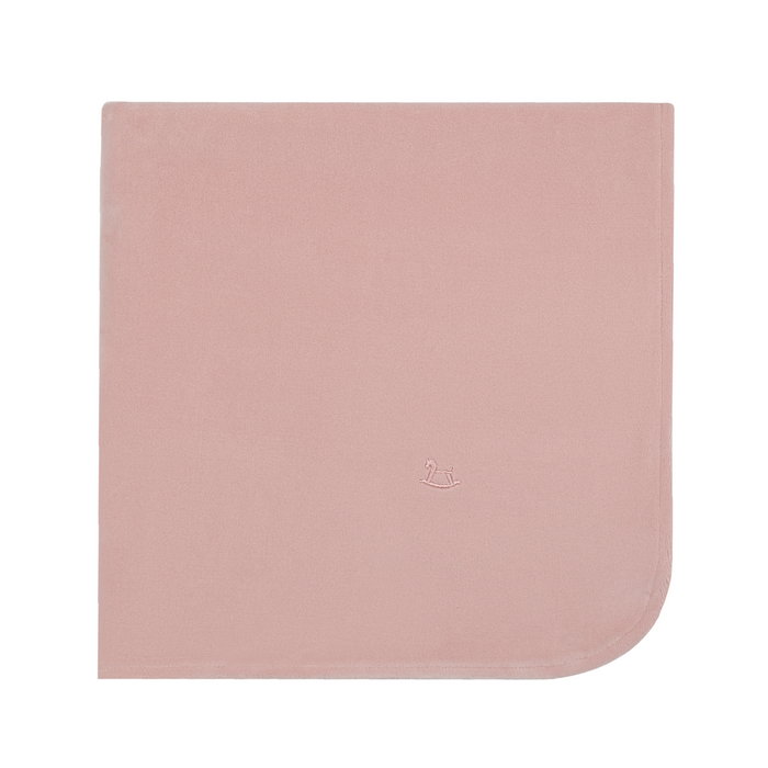 Embroidered Rocking Horse Footie and Hat Tricot Bebe