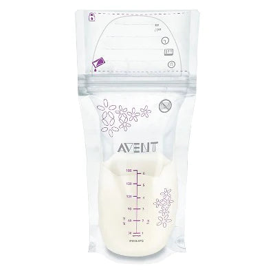 PHILIPS AVENT BREAST MILK STORAGE BAGS, 6 OUNCE, 5