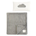 RITZ BABY FUZZY BLANKET SHADED STRIPY . FLINTSTONE BLANKETS RITZ