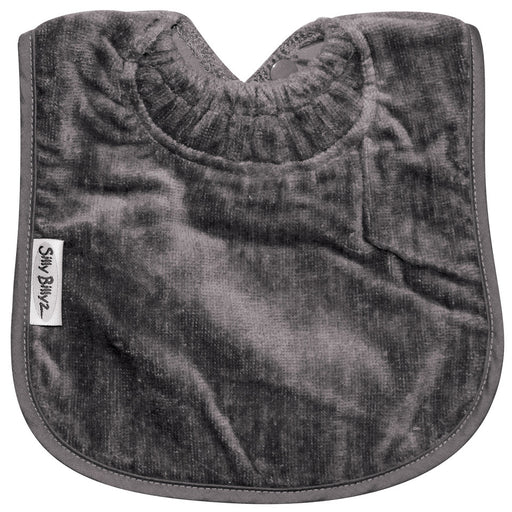 GREY TOWEL LARGE BIB