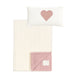 RITZ BABY FUZZY BLANKET MINI CABLES DESIGN . MAUVE OFF WHITE BLANKETS RITZ