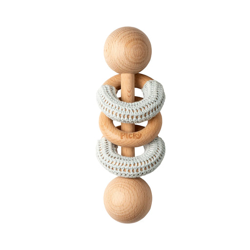 RATTLE WITH CROCHET RINGS