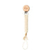 PICKY MACRAME BRAIDED PACI CLIP . BEIGE PACI CLI PICKY