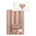 RITZ BABY FUZZY BLANKET CHEVRON DESIGN PLUSH . MAUVE BLANKETS RITZ
