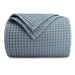 Adult Waffle Blankets by Comfy Cubs in Pacific Blue Waffle Comfy Cubs