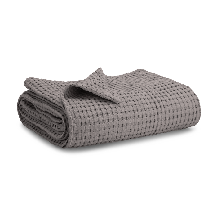 Baby Waffle Blankets by Comfy Cubs in Charcoal Waffle Comfy Cubs